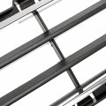 Kuafu Bumper Front Grille Lower Chrome Trim Compatible With 2010-2012 Ford Fusion Hybrid Se Sel S 3pcs