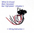 4 Sparkling Amber Round Turn Tail Parking Signal Led Light For Truck Trailer Rv W Plug Grommet