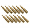 12pcs Brass Pilot Jets Slow 37 5- For Mikuni Carb Vm28 486 40 42 47 50 52 5 55 57 5 60 62 5 65