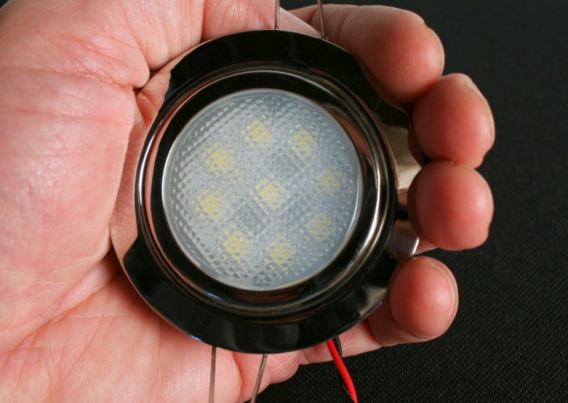 Led Dome Light High Power 2 3 Downlight 12vdc Cool White Waterproof 200 Lumen Recessed Mount Marine Auto Truck Rv And Aircraft