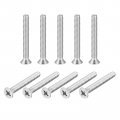 Uxcell 1 4-20x2 Flat Head Machine Screws Phillips 304 Stainless Steel Bolts 10pcs