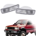 Hecasa Pair Turn Signal Lights For 1989-1995 Toyota Pick-up Truck 2 Wheel Drive Models Only Lamps Assembly Driver Passenger 