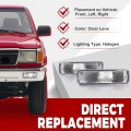 Hecasa Pair Turn Signal Lights For 1989-1995 Toyota Pick-up Truck 2 Wheel Drive Models Only Lamps Assembly Driver Passenger