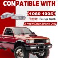 Hecasa Pair Turn Signal Lights For 1989-1995 Toyota Pick-up Truck 2 Wheel Drive Models Only Lamps Assembly Driver Passenger
