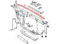 Auto Krafters Compatible Replacement For Radiator Support-to-hood Air Deflector Seal 1967 Galaxie 500 Xl Ltd Country Squire