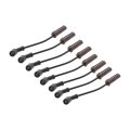 Spark Plug Wire Set For Chevy Silverado 2500 2001 2002 2003 2004 8 Pieces Black Replacement 89017477 