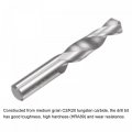 Uxcell Solid Carbide Drill Bits 7 7mm C2 K20 Tungsten Jobber Straight Shank Drilling Tool For Stainless Steel Aluminum Iron