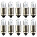 Ocsparts 386 Light Bulb 14 Volts 0 08 Amps Ba9s Base Pack Of 100 
