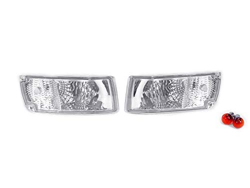 Bumper Light For 1990 1996 Nissan 300zx Front Side Marker Assembly Clear Lens 315-1629pxb-c