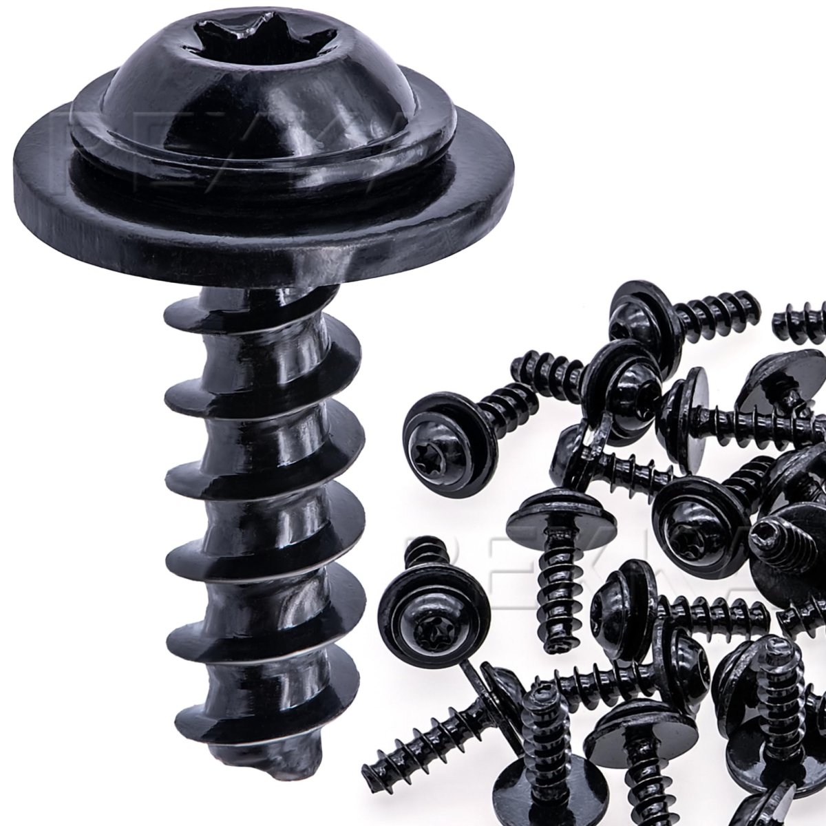 30pcs M6x20mm Door Sill Cover Rocker Panel Screw 07129909270 For Bmw X1 F48 2016 2020 Machine Screws With 15mm Washer
