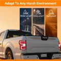 G-plus Tail Light Compatible With Ford F150 2018 2019 2020 Rear Lamps W Bulbs Wiring Harness Red Left Driver Luces Traseras
