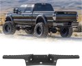 Rear Bumper Step Pad For 2008-2016d F250 F350 F450 F550 Super Duty Replacement For Fo1191131 9c3z17b807aa Black Pp Plastic With 
