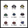 Replacement For Nissan Honda Hyundai Various Models Headlight Bulb High Beam Low Fog Lamp 9005 9006 H11 H8 H9 Connector Plug