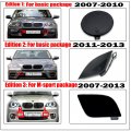 Trimla Front Tow Cover For 10-13 Bmw X5 Series M Aerodynamics E70lci 30i 35i 40i 50i 30dx 40d M50 Xdrive Sdrive 2010 2011 2012