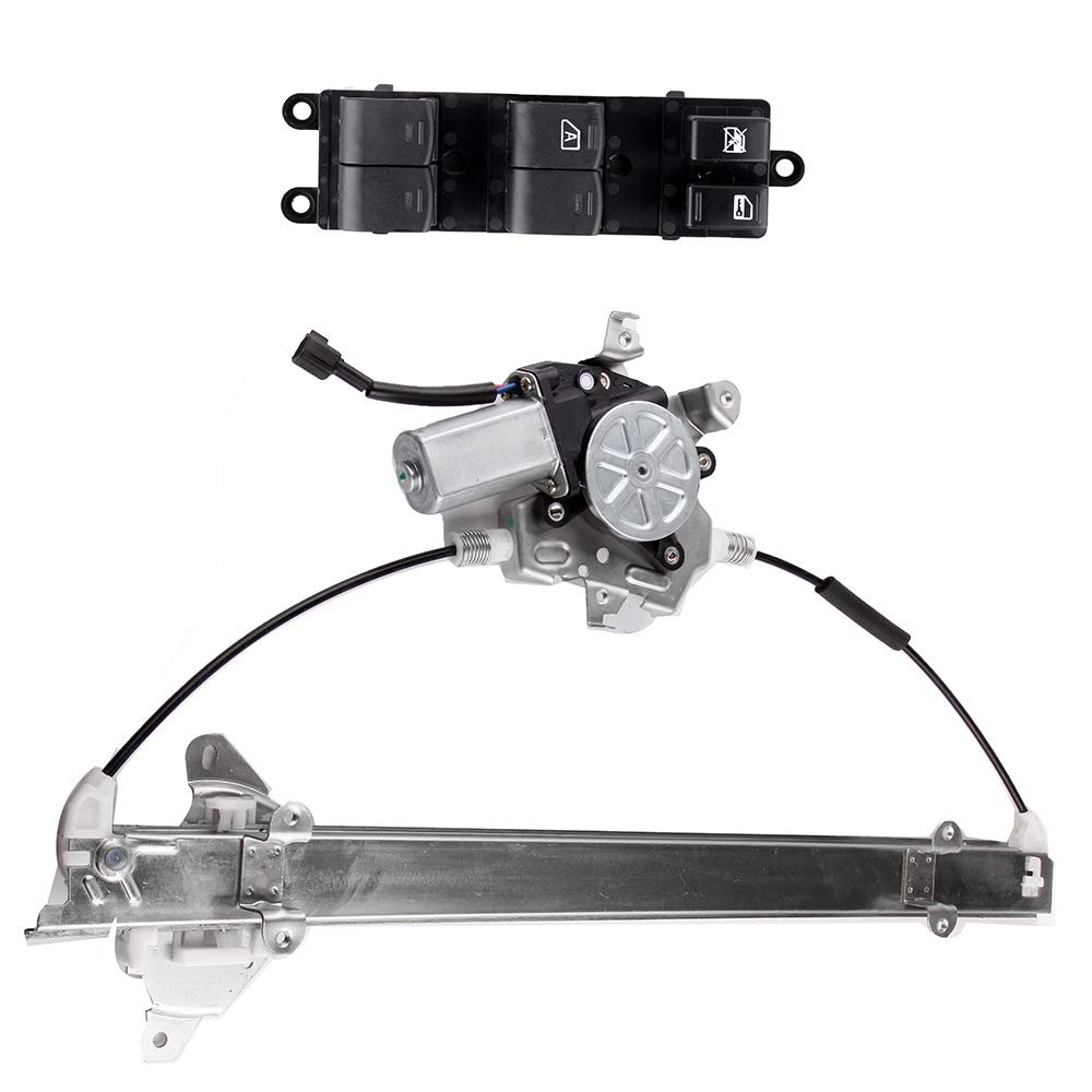 Front Left Driver Side Power Window Regulator With Motor Right Passenger Switch Fits For Nissan Xterra 2005-2010 For Suzuki