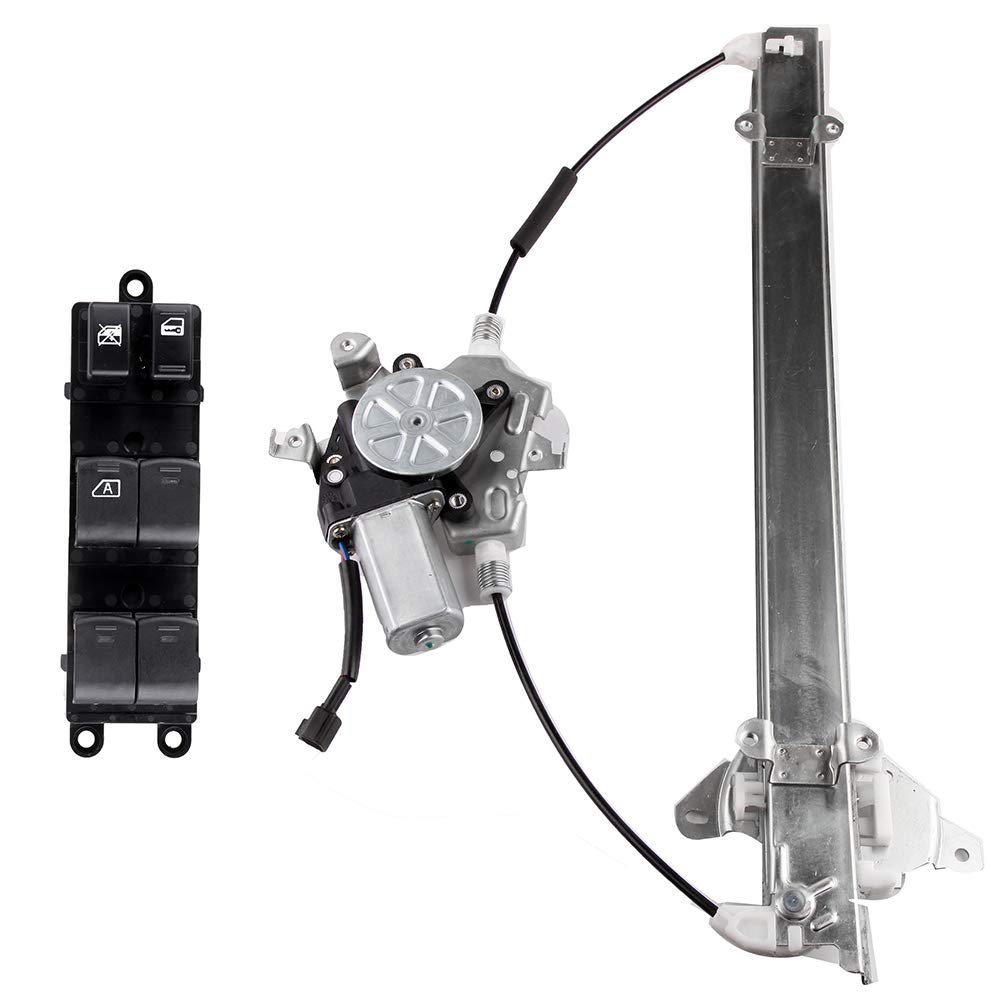 Front Left Driver Side Power Window Regulator With Motor Right Passenger Switch Fits For Nissan Xterra 2005-2010 For Suzuki