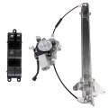 Front Left Driver Side Power Window Regulator With Motor Right Passenger Switch Fits For Nissan Xterra 2005-2010 For Suzuki
