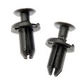 Bumper Cover Retainers For Lexus Is350 2014 To 2021 Black Plastic Push Rivets Fastener Replacement 90467-05170 90467-t0047