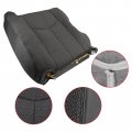 Autokay Driver And Passenger Side Bottom Top Lean Back Seat Cover Gray For Chevy Silverado 1500 2500 2003-2007