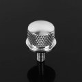 Evgatsauto Motorcycle Seat Bolt Stainless Steel Rear Tab Cover Screw Polished Fastening Fits Most 1996 Later Models