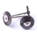 Atoplee 20pcs 1 Inch 25mm Cup Wheel Brush Mini Wire For Die Grinder Rotary Tools
