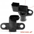 A-premium 2-pc Engine Camshaft Crankshaft Position Sensor Compatible With Mitsubishi Galant 2004 2 4l Replace Mr985119 91866125