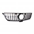 For Mercedes W166 Ml-class Ml250 Ml350 Ml400 Ml500 Front Grille Mesh 2012-2015 Not Fit Gl Silver