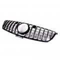 Mercedes W166 Ml-class Ml250 Ml350 Ml400 Ml500 Front Grille Mesh 2012-2015 Not Fit Gl Silver