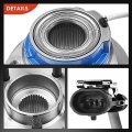 A-premium 4pcs Front Rear Wheel Bearing Hub Assembly Compatible With Buick Lesabre Lucerne Park Avenue Riviera Cadillac Deville