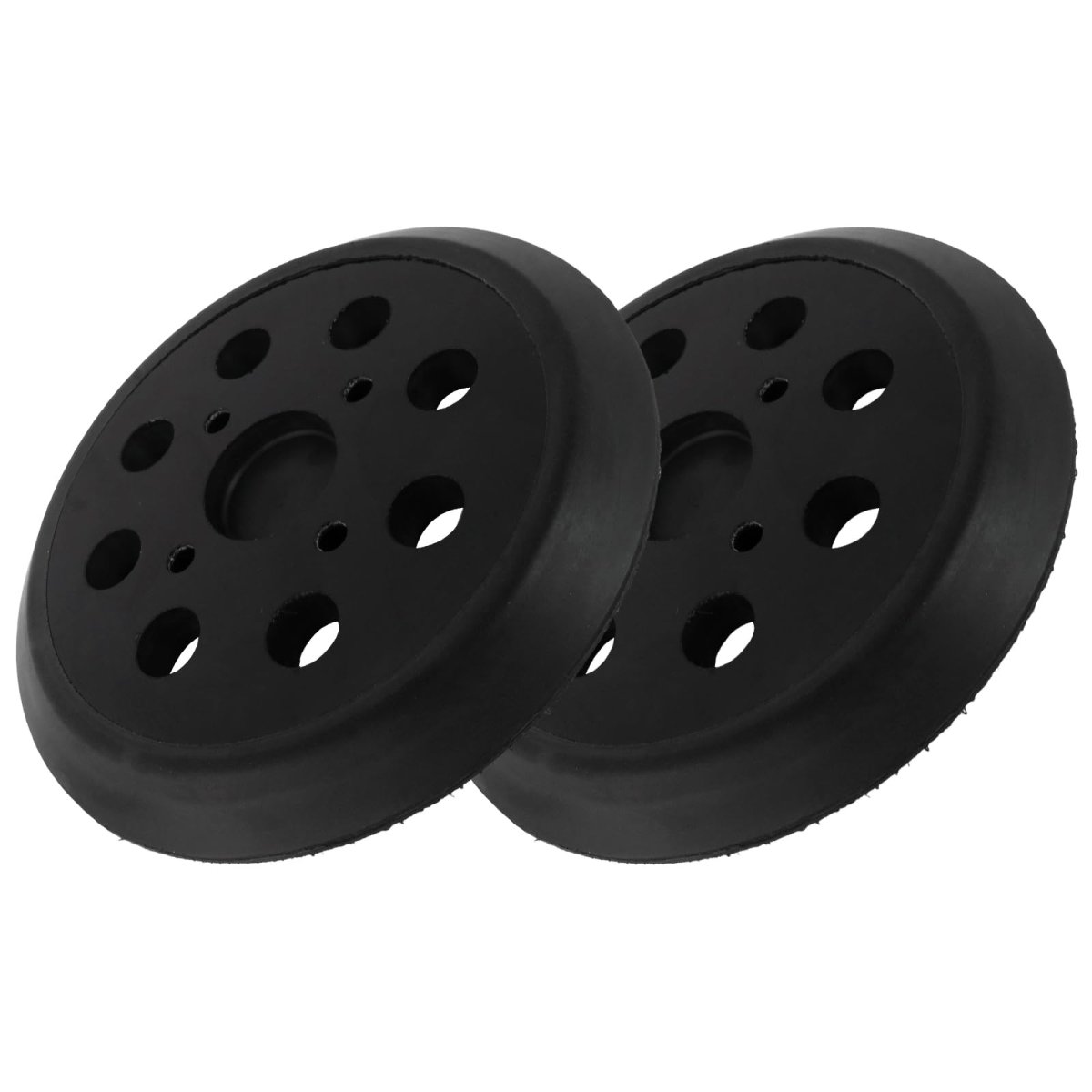 2 Pack Hook And Loop Sander Pad 5 Inch 8 Hole Replaces Parts 307001018 For Ryobi P411 5 Random Orbit