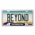 Ipick Image For Jeep Gladiator Real Carbon Fiber Nameplate Chrome Stainless Steel License Plate Frame
