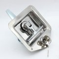 4pcs Trailer Door Latch Rv Tool Box Lock With Gasket T-handle W 8x Keys Set For Camper Truck Bed Toolboxes