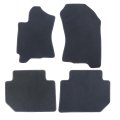 Floor Mats Carpet For Subaru Tribeca 2010 2014 4 Piece Set Front And Rear Interior Black Velour Plastic Direct Replacement 