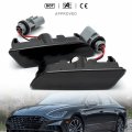 Nslumo Led Side Marker Lights Replacement For Hyundai Sonata Dn8 2020 2021 2022 2023 Amber Front Bumper Reflector Signal Light