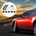 X Autohaux Low Profile Engine Valve Cover Washer Bolt Kit Black For Acura Honda D-series Engines D15 D16