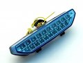 Motocycle Led Integrated Rear Running Tail Stop Brake Light Super Bright Fit For Kawasaki 08-11 Zg1400 07-2008 Zx-6r Chrome