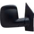 Passenger Side Mirror For Chevrolet Express And Gmc Savana Full Size Van Textured Black Dual Lens Manual Foldaway Assembly 
