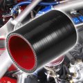 Uxcell 48-51mm 1 9 -2 Id Straight Silicone Reducer Hose Coupler Intercooler Tube Black For Car Intake Piping