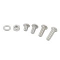 600 Pieces Button Head Socket Cap Screws Nuts And Washers Set 304 Stainless Steel M3 M4 M5 M6 Hexagon Bolts Kit With Storage 