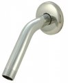 6 Shower Arm With Flange Chrome Finish By Plumb Usa 