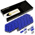 Caltric O-ring Blue Drive Chain Compatible With Yamaha Breeze 125 Yfa1 Yfa-1 1997-2004