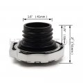 Httmt Mt439-002- Motorcycle Skull Fuel Gas Tank Cap Cover Compatible With H-d Dyna Softail Sportster 84-15