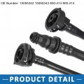 A Absopro Coolant Breather Pipe Radiator 166-500-02-91 166-500-10-91 Overflow Hose Expansion Tank Recovery Line For