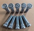 10pcs M14 1 50 Serrated Wheel Stud Bolts 610 620 For 2015 2024 Ford Mustang Edge 19 23 Lincoln Nautilus 17 20 Mkz Mkx 15 83mm