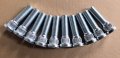 10pcs M14 1 50 Serrated Wheel Stud Bolts 610 620 For 2015 2024 Ford Mustang Edge 19 23 Lincoln Nautilus 17 20 Mkz Mkx 15 83mm