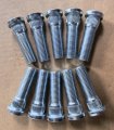 10pcs M14-1 50 Serrated Wheel Stud Bolts 610-620 15 83mm Knurl 4mm Uhl Length Replacement For 2015-2024 Ford Mustang Edge 19-23 