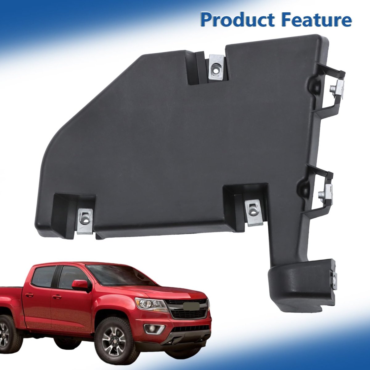 Right Side Front Bumper Bracket Replacement For Colorado Canyon 2021-2022 84109334 Black