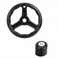 Lathe Handwheel Bakelite 3 Spoked With Handle For Machine Tool Milling Hardware Hand Wheels
