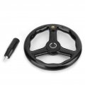Lathe Handwheel Bakelite 3 Spoked With Handle For Machine Tool Milling Hardware Hand Wheels