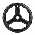 Lathe Handwheel Bakelite 3 Spoked With Handle For Machine Tool Milling Hardware Hand Wheels